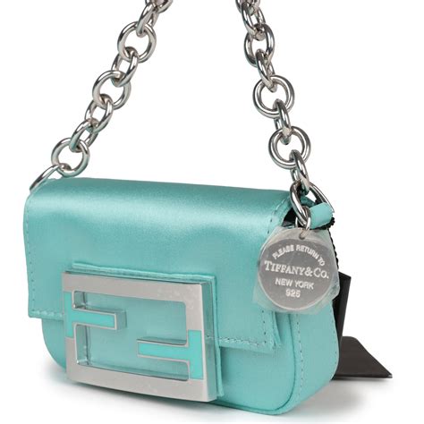 fendi tiffany nano baguette|fendi nano baguette charm.